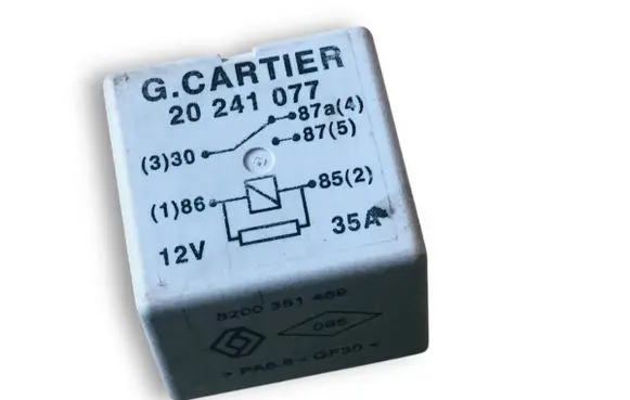Renault Megane III Other relay 8200351489