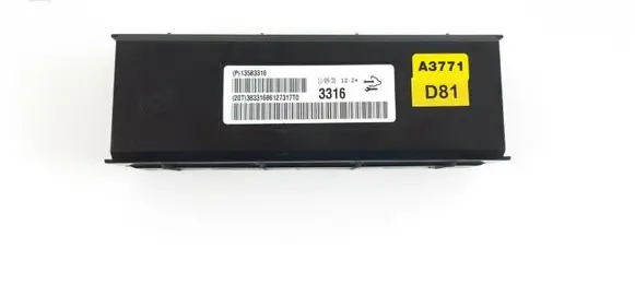Opel Insignia A Air conditioning/heating control unit 13583316