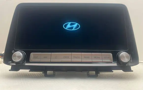 Hyundai Kona II Radio/GPS head unit trim 96560K4621NVC