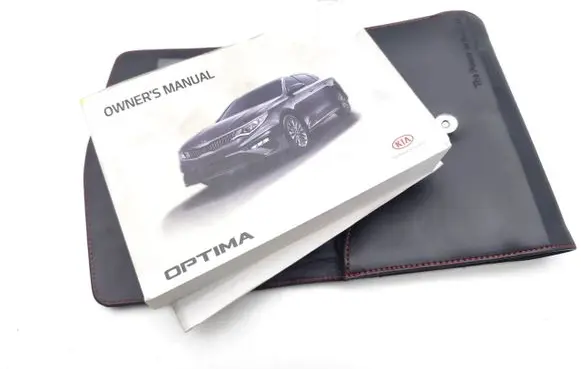 KIA Optima Owners service history hand book 