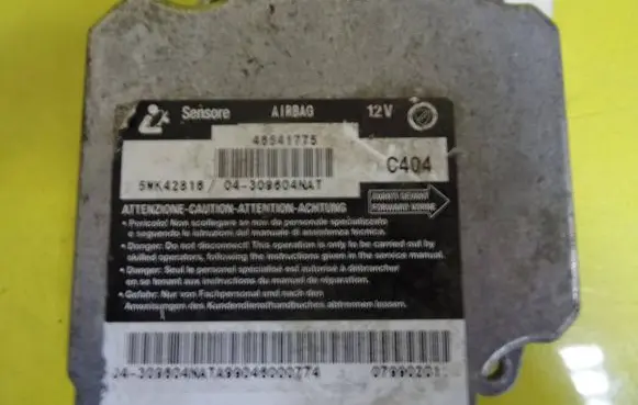 Fiat Bravo - Brava Airbag control unit/module 46541775 5WK42816