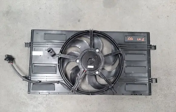 Volkswagen Polo VI Electric radiator cooling fan 2Q0121203