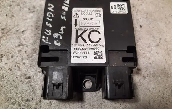 Ford Fusion Airbag control unit/module 5WK43586 6S6T14B056KC