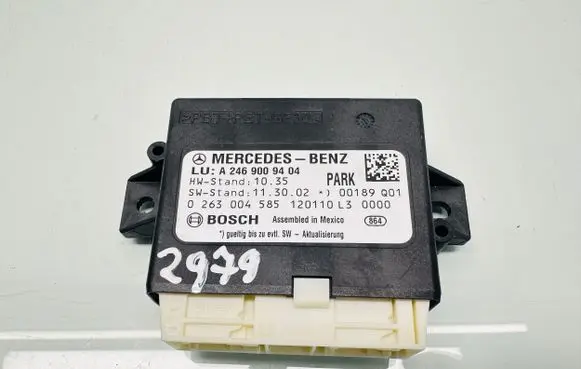 Mercedes-Benz B W246 W242 Parking PDC control unit/module A2469009404 0263004585