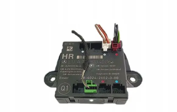 Mercedes-Benz E W212 Door control unit/module A2129004006