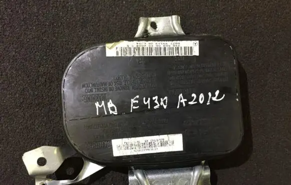 Front door airbag