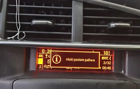 Citroen C4 II Screen/display/small screen 980071738000 IMPRK1573451