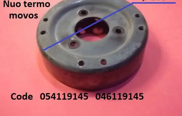 Audi 100 S4 C4 Water pump pulley 054119145 046119145