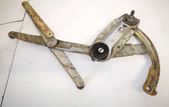 Sliding door window regulator with motor