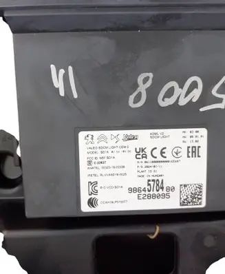 Peugeot 5008 Light module LCM 9864578480