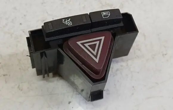 Opel Corsa D Hazard light switch 13189529