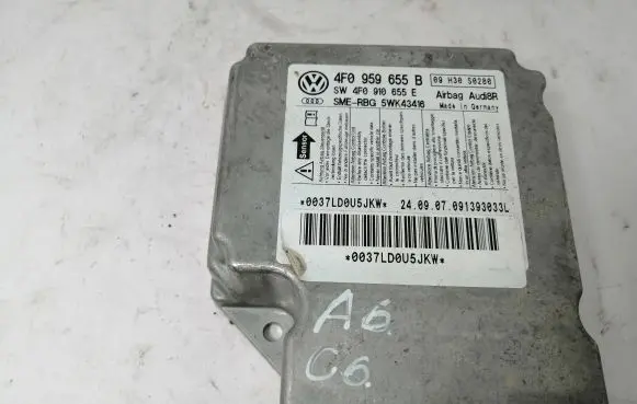 Audi A6 S6 C6 4F Airbag control unit/module 4F0959655B