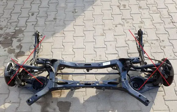 Rear beam