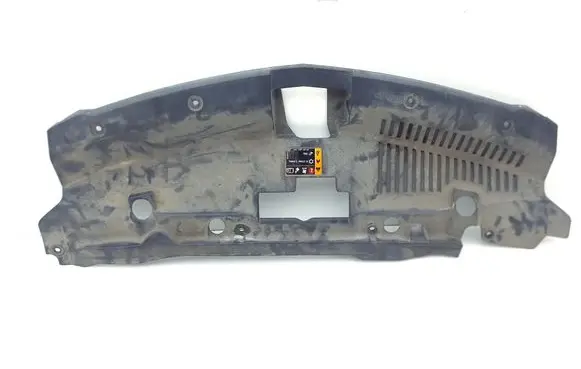 Engine bonnet/hood lock trim molding