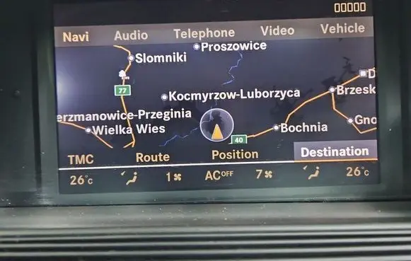 Mercedes-Benz S W221 Screen/display/small screen 1036904816 IMPRK1433365