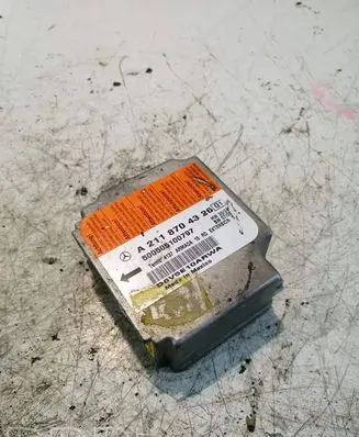 Mercedes-Benz E W211 Airbag control unit/module A2118704326 500505100797 D6V5E10ARWA