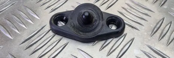 Volkswagen Caddy Sliding door check strap stopper 2K0843843