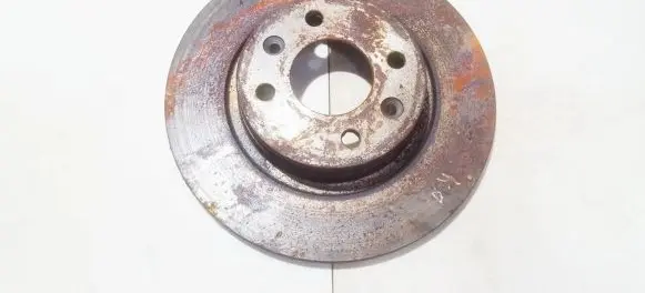 Renault Twingo II Front brake disc neventiliuojamas