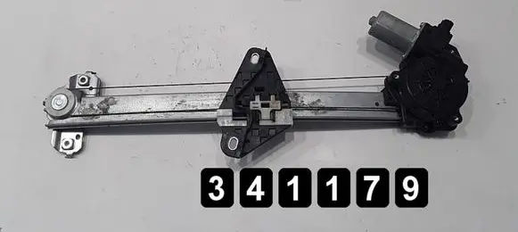 Front door window regulator with motor