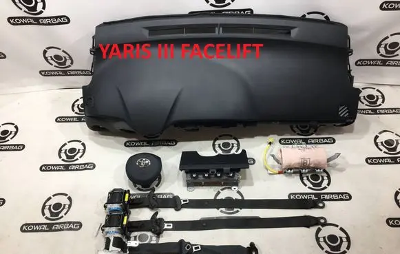 Toyota Yaris Airbag set with panel 553020D180 451300D630C1 732200D570