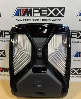BMW 5 G30 G31 G38 Headlining lighting console trim 9893141