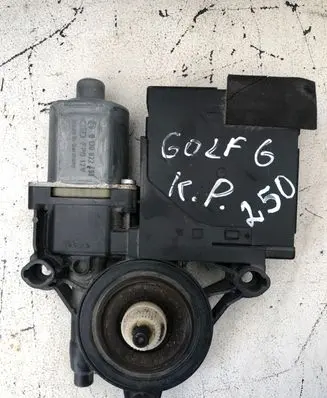 Volkswagen Golf VI Front window lifting mechanism without motor 3C1837461E 3C0959701 980851135