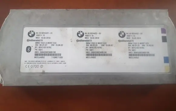 BMW 5 E60 E61 Bluetooth control unit module 9224422