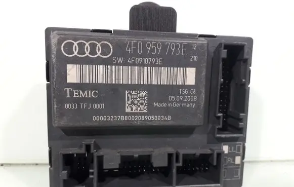 Audi A6 S6 C6 4F Door control unit/module 4F0959793E
