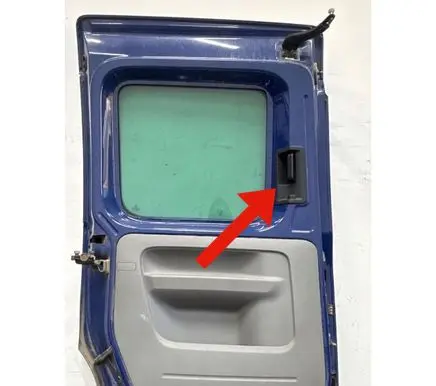 Volkswagen Caddy Sliding door cover cap 2K0843187A