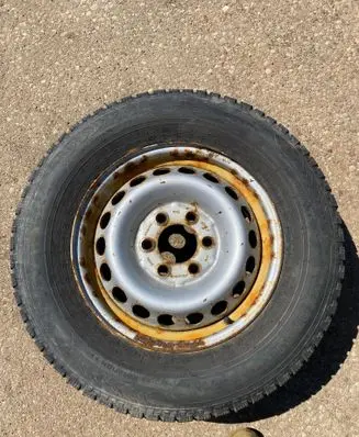Volkswagen Crafter R16 steel rim A0014014802