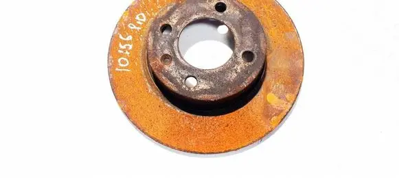Volkswagen Golf II Front brake disc neventiliuojamas