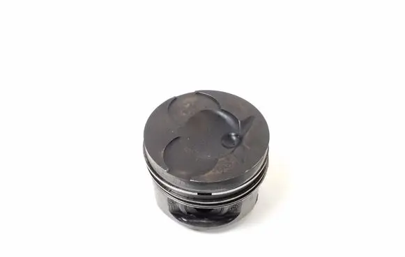 Piston with connecting rod