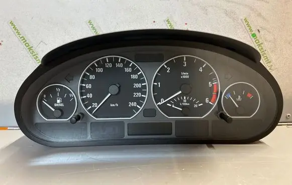 BMW 3 E46 Speedometer (instrument cluster) 6940882 041217 00201515000393