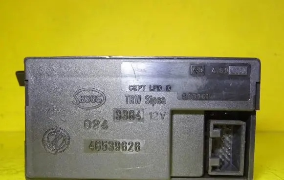 Fiat Multipla Door central lock control unit/module 46539626