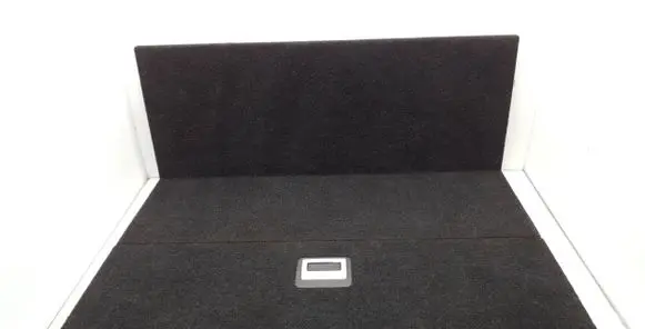 Volkswagen PASSAT B6 Trunk/boot floor carpet liner 3C9863463G
