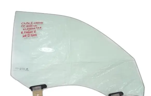 Citroen C4 Grand Picasso Front door window glass four-door