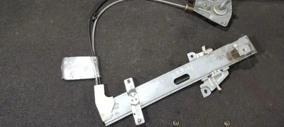 Mazda 121 Sliding door window regulator with motor
