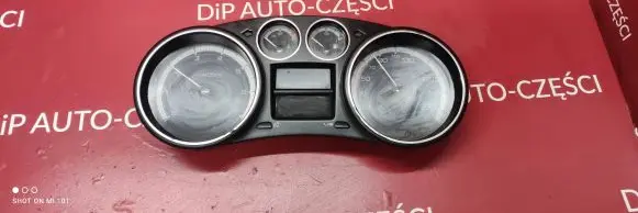 Peugeot 308 Speedometer (instrument cluster) 9665107380