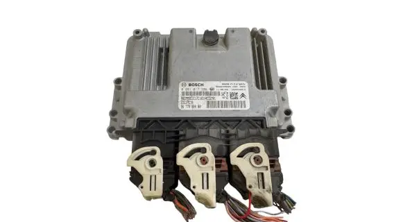 Peugeot 207 Engine control unit/module 9666729680 9677030080 0281017336