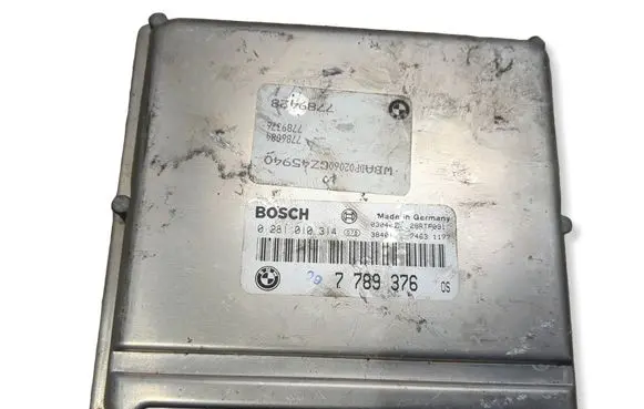 BMW 3 E46 Engine control unit/module 28RTF091 7789376 0281010314