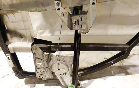Audi A4 S4 B5 8D Sliding door window regulator with motor 8D0839397C