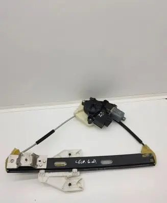 Seat Leon (5F) Rear door window regulator with motor 5Q0959812A KU0KU02006 1100020485