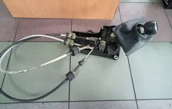 Opel Astra H Gear shifter/selector 055351706