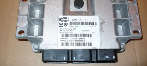 Citroen C4 I Picasso Engine control unit/module ECU 9662402080 IAW6LPB