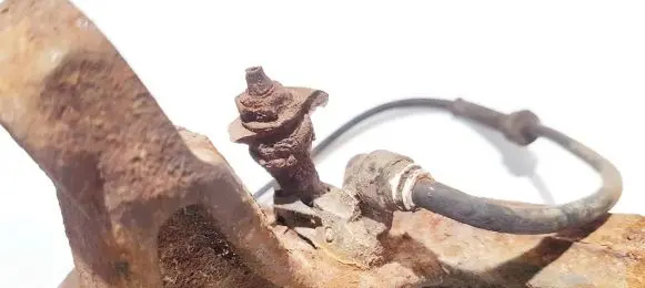 ABS brake wheel speed sensor