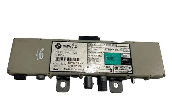 BMW 3 E46 Antenna control unit 6907123 65256907123