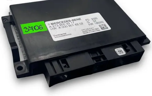 Mercedes-Benz E W213 Central body control module S3706 A2139003317