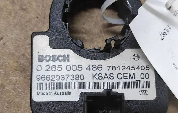 Citroen C4 I Picasso Steering angle sensor 0265005486 9662937380