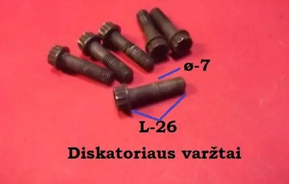 Volkswagen Sharan Flywheel bolts QSR7L26