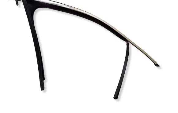 Volkswagen Touareg III Rubber seal front door window/glass 760837432B